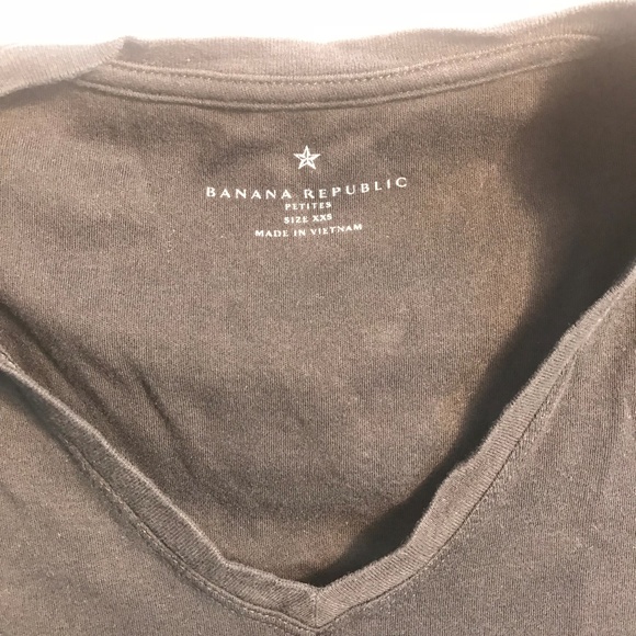 👕BANANA REPUBLIC TIMELESS BLACK T-SHIRT 👕 - Picture 3 of 4